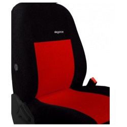 Potahy pro OPEL ZAFIRA 7 miestne A (1999-2006) Elegance (velour-velour) bordová (vyp)
