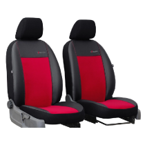 Üléshuzatok OPEL VIVARO 1+1 II (2014-2019) Exclusive Alcantara (Alcantara-bőr) piros (kif)