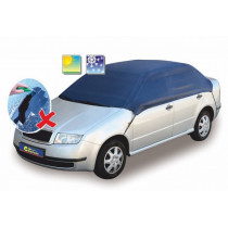 Védő autótakaró M 259x147x51cm NYLON kicsomagolt (kib)