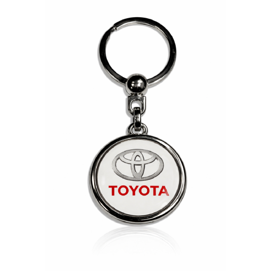 Kulcstartó műgyantás Toyota