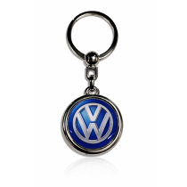 Műgyanta kulcstartó Volkswagen kék