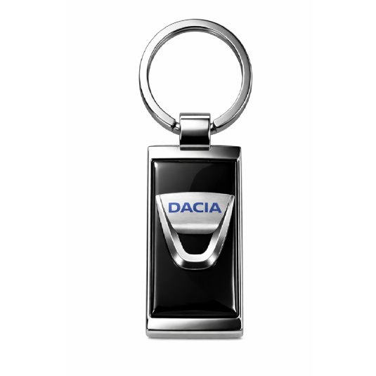 Kulcstartó gyantázott DACIA fekete