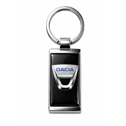 Kulcstartó gyantázott DACIA fekete
