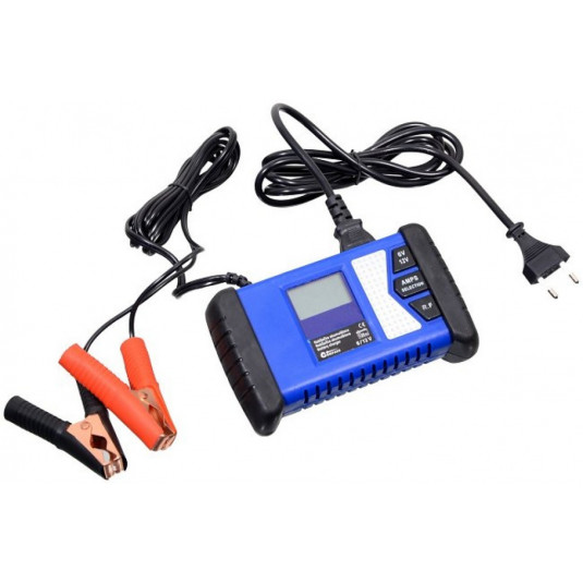 Töltő PROFI mikroprocesszor 6V/12V (4-120Ah) PB / GEL / AGM