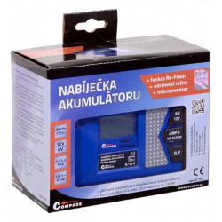 Töltő PROFI mikroprocesszor 6V/12V (4-120Ah) PB / GEL / AGM