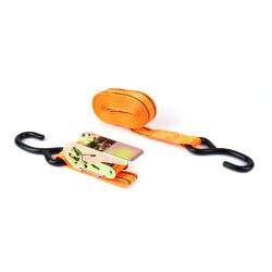 Racsnis rögzítőhevederek 700kg 25mm 4,5m 4db BELT-03