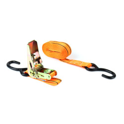 Racsnis rögzítőhevederek 700kg 25mm 4,5m 4db BELT-03