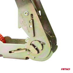Racsnis rögzítőhevederek 700kg 25mm 4,5m 4db BELT-03