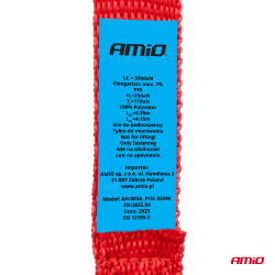 Racsnis rögzítőhevederek 700kg 25mm 4,5m 4db BELT-03