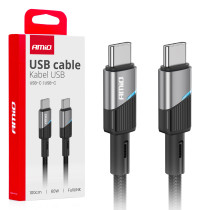 Kábel \'USB-C na USB-C 60W 100cm FullLINK