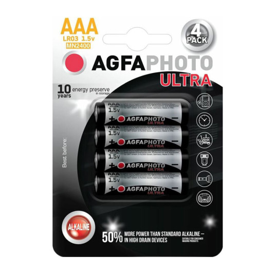 Agfa ultra LR03 4 db AAA bliszter