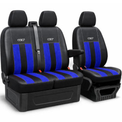 PEUGEOT BOXER 2+1 II (2006–2014) GT Alcantara és öko-bőr autóüléshuzatok