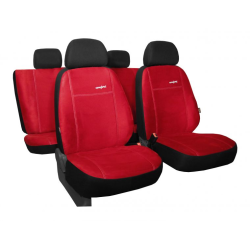Poťahy pre HYUNDAI I30 III (od 2017) Comfort (Alcantara) červená (vyp)