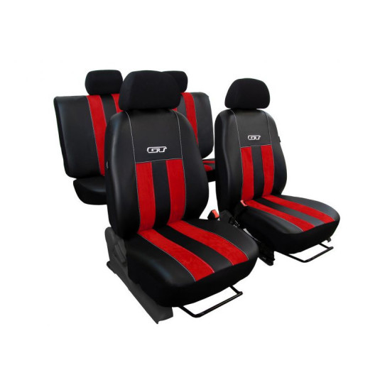 ŠKODA OCTAVIA III (2013–2020) GT Alcantara és öko-bőr autóüléshuzatok