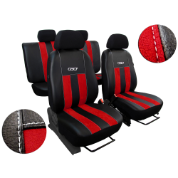 ŠKODA OCTAVIA III (2013–2020) GT Alcantara és öko-bőr autóüléshuzatok