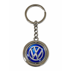 Műgyanta kulcstartó Volkswagen kék
