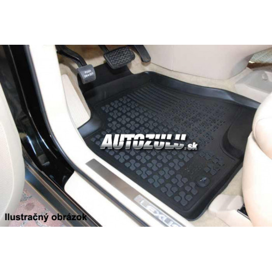 Gumiszőnyegek NISSAN Micra K12 (2003-2007) emelt peremmel