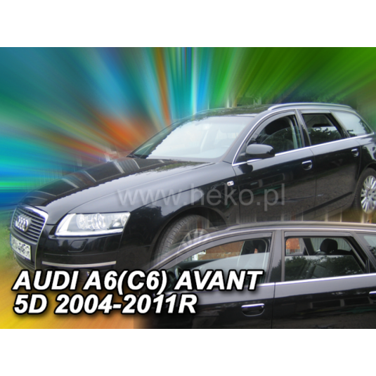 Deflektorok AUDI A6 4D (+hátsó) (2004-2011)