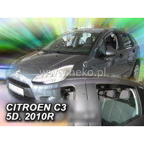 Deflektorok CITROËN C3 5D (+hátsó) (2010-2016)