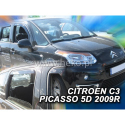 Légterelők CITROËN C3 Picasso 5D (+hátsó) (2009-2016-ig)