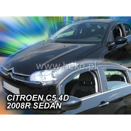 Deflektorok CITROËN C5 4D (+hátsó) Sedan (2008-2017-től)