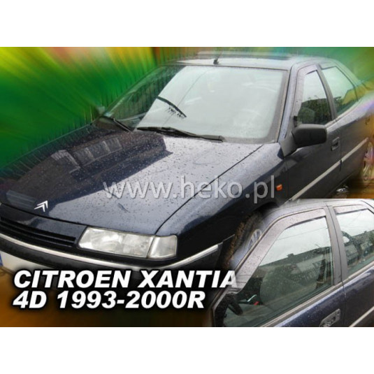Deflektorok a CITROËN Xantia 4D (+hátsó) Szedán (1993-2000)
