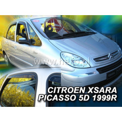 Deflektorok CITROËN Xsara Picasso 5D (+hátsó) (1999-2010)