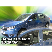 Deflektorok DACIA Logan 4D (+hátsó) (2013-2021-től)
