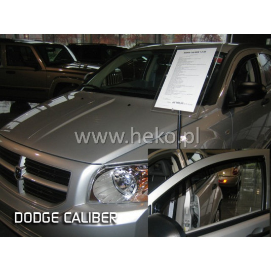 Ablakspoilerek DODGE Caliber 5 ajtós (+hátsó) (2006-tól)