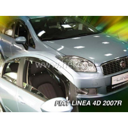 Ablakdeflektorok FIAT Linea 4D (+hátsó) típushoz (2007-2012)