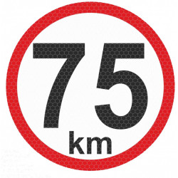 Kicsi reflexiós matrica - 75km