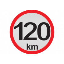 Reflexiós matrica kicsi - 120km