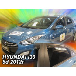 Deflektorok HYUNDAI i30 5D HB (+hátsó) (2012-2017)