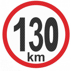 Reflexiós matrica kis - 130km
