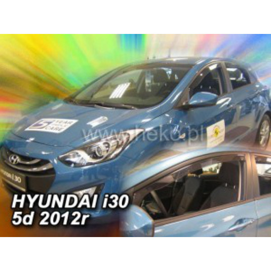 Ablakcsatornák HYUNDAI i30 5D HB/Wagon (2012-2017)
