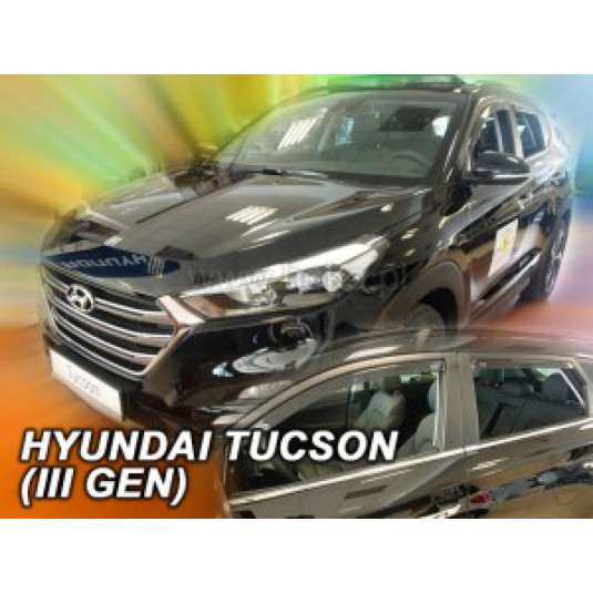 Ablakcsatornák HYUNDAI Tucson 5D (+hátsó) (2015-től)