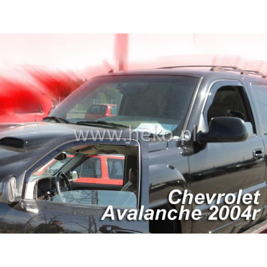 CHEVROLET Avalanche 4D (2002-2006) ablakemelő párkánylécek