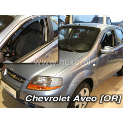 CHEVROLET Aveo 4D (+hátsó) szedán (2004-2006) deflektorok