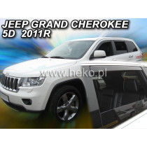 Ablak-deflektorok JEEP Grand Cherokee 5D (+hátsó) (2011-től)