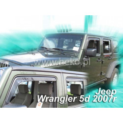 Deflektor a JEEP Wrangler 5D-hez (2007-től)