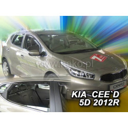 Deflektorok KIA Ceed 5D (+ hátsó) (2012-2018)