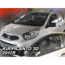 Deflektorok KIA Picanto II 5D (+hátsó) (2011-től)