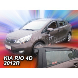 Ablakspoilerek KIA Rio 5D (+hátsó) Sedan (2011-2017)