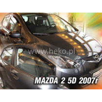 Deflektorok MAZDA 2 5D-hez (2007-2009)