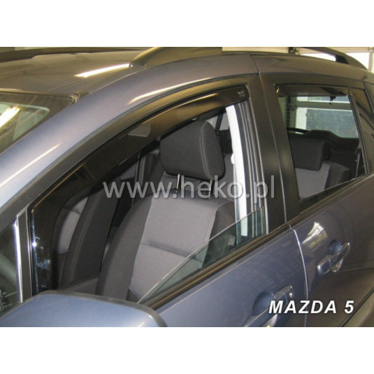 MAZDA 5 5D szélvédő deflektorok (+hátsó) (2006-2015)