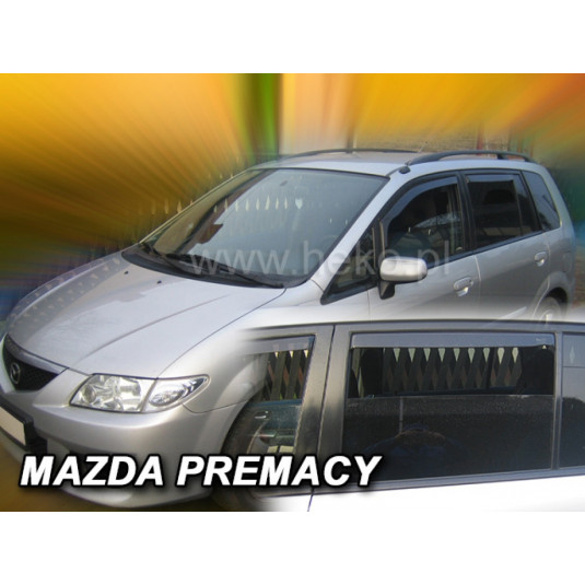 Deflektorok MAZDA Premacy 5D (+hátsó) (1999-2005)