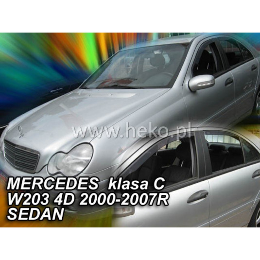 MERCEDES C-Class W203 4D (+hátsó) Sedan (2000-2007) deflektorok