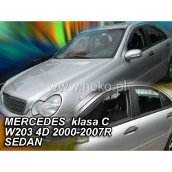 MERCEDES C-Class W203 4D (+hátsó) Sedan (2000-2007) deflektorok