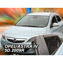 Deflektorok OPEL Astra IV 5D (+hátsó) Sedan (2009-2015)