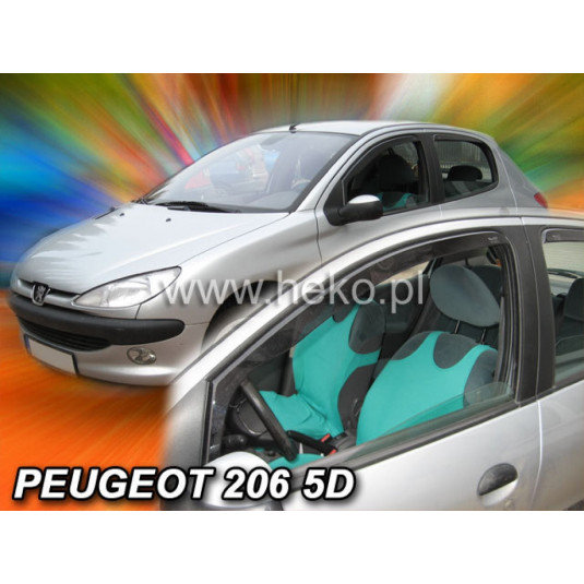 PEUGEOT 206 5D (1998-2012) ablaktörlők